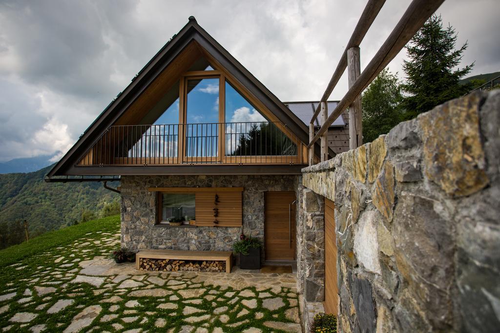 Villa Eco Chalet Astramontana Tolmin Exterior foto