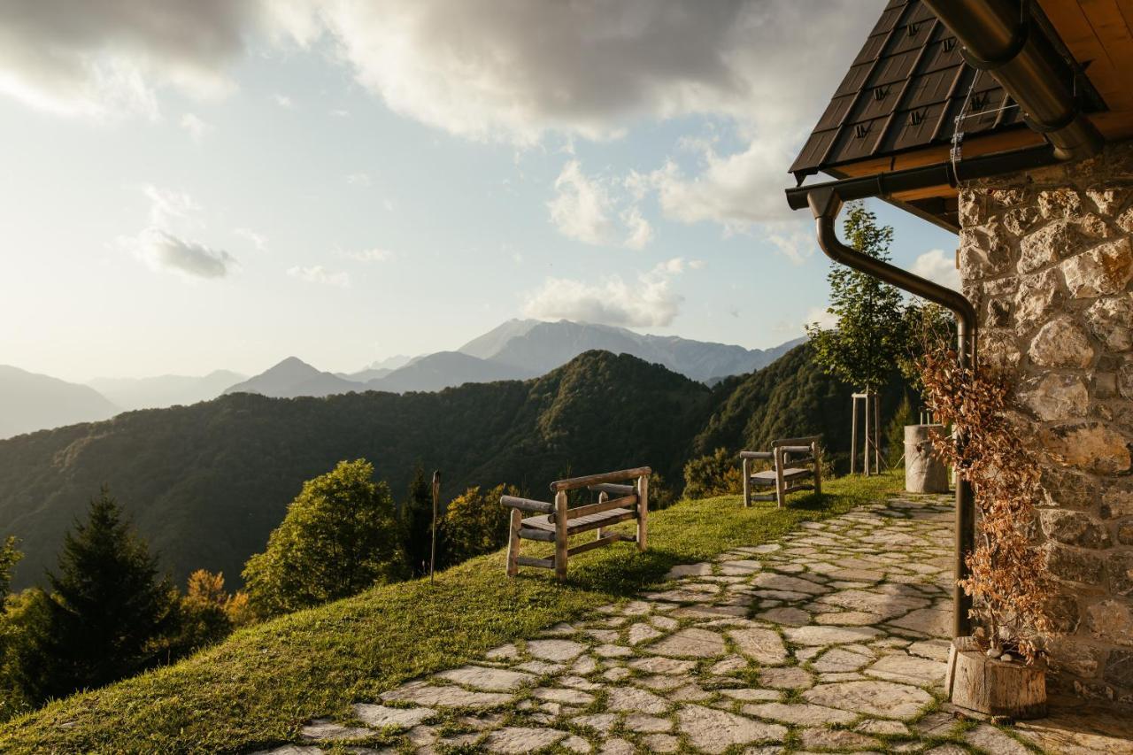 Villa Eco Chalet Astramontana Tolmin Exterior foto