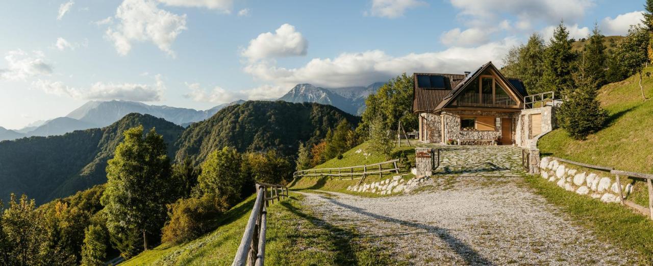 Villa Eco Chalet Astramontana Tolmin Exterior foto